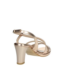 Argento DM2410 sandali tacco alla moda Open Toe Design quadrato Sexy suola in plastica superiore in pelliccia per matrimoni estivi all'aperto - Product Image 3
