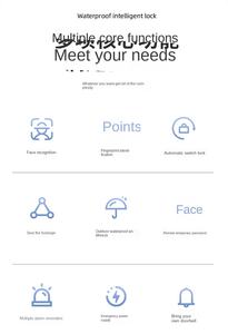 Mais Novo Sistema de Entrada Sem Chave com Reconhecimento Facial Digital à Prova d'Água Tuya WiFi App, Impressão Digital Biométrica e Código Inteligente - Product Image 5