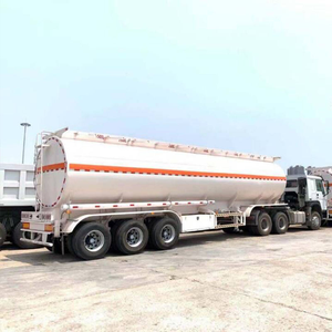 Semi-remorque citerne à carburant 3 essieux 40 CBM, citerne à huile multi-compartiments pour le transport de diesel au Nigeria et au Ghana - Product Image 6