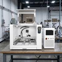 Mini machine de découpe et de gravure au laser à fibre portable de bureau pour métal/acier inoxydable/aluminium/cuivre/laiton/argent/or