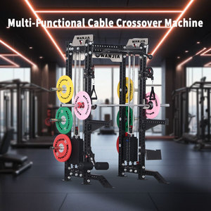 Gabbia Multifunzionale per Squat con Barra per Trazioni e Porta Pesi per <span class=keywords><strong>Palestra</strong></span> Domestica - Product Image 6