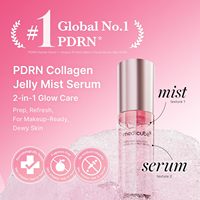 Sérum Brume Gelée Végétalienne PDRN Collagène Céramide Acide Hyaluronique |   Spray éclat double texture pour une hydratation et un éclat radieux (60ml)
