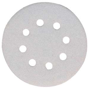 MAKITA-Disco abrasivo de Velcro Blanco de 125mm-DISCOS DE CORTE DE ABRASIVOS EAN 0088381961554- - Product Image 1