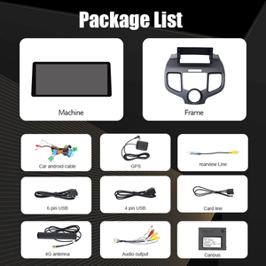 Radio Multimedia para Auto con GPS y Navegación Android de 12.3 Pulgadas para Honda ODYSSEY 2004-2008, Unidad Principal Inalámbrica con DSP - Product Image 6