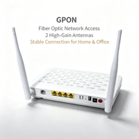 Terminal de Red Óptica FTTH F609 V9 GPON ONU ONT 1GE+3FE+1POTS+USB+2.4G WiFi Módem de Fibra Óptica GPON Firmware en Inglés