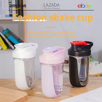 Bouteille shaker de sport en plastique 300 ml pour protéines et café – Meilleure vente