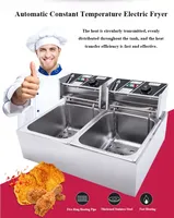 Mini 20L Double Gari Pression Gaz Comptoir Churros Chips Poulet Tofu Friteuse Prix En Arabie Saoudite