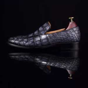 Nuevos estilos de moda para hombres, zapatos mocasines clásicos de cocodrilo puro, zapatos turcos para hombres, bonitos zapators, zapatos formales de cocodrilo elegantes para hombres - Product Image 6