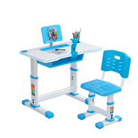 Ensemble table et chaise d'étude multifonctionnel, écologique et durable pour enfants, avec un design confortable pour une utilisation en classe