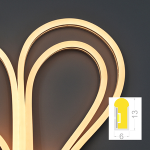 Linh hoạt bên ánh sáng Neon dải ánh sáng trắng <span class=keywords><strong>LED</strong></span> ấm trắng lạnh trắng 3*6 4*8 6*12 kích thước khác nhau ánh sáng Neon cho cầu khách sạn - Product Image 5