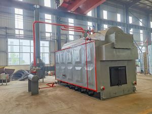 דוד קיטור ביומסה אופקי תעשייתי קטן DZH בעל יעילות גבוהה וחסכון באנרגיה, אוטומטי, למסעדות ומלונות - Product Image 6