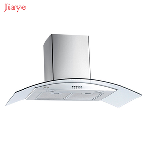 Campana <span class=keywords><strong>de</strong></span> Cocina Curva <span class=keywords><strong>de</strong></span> Vidrio <span class=keywords><strong>de</strong></span> 900 mm <span class=keywords><strong>de</strong></span> Alta Calidad al por Mayor con Filtro <span class=keywords><strong>de</strong></span> Aluminio o Acero, Control Táctil o Sensor Manual - Product Image 2