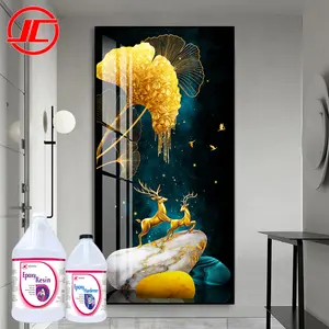 Wholesale Factory Price Crystal Porcelain Painting Epoxy Resin
