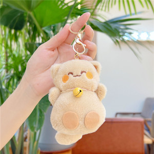 Dễ thương mini Nhật Bản Fortune Kitten <span class=keywords><strong>Plush</strong></span> <span class=keywords><strong>Keychain</strong></span> Mặt dây chuyền búp bê mềm Fluffy may mắn mèo Maneki Neko Thú nhồi bông Đồ chơi túi quyến rũ - Product Image 5