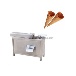 Machine commerciale entièrement automatique motorisée pour la fabrication de rouleaux d'œufs et de gaufres au sirop, moulage rotatif en nid d'abeille, 220V/380V, garantie 1 an - Product Image 4