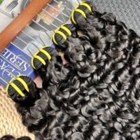 Extensions de cheveux humains 100% non traités, grade 12A, cheveux vierges vietnamiens, cuticules alignées, mèches de cheveux ondulés effet eau