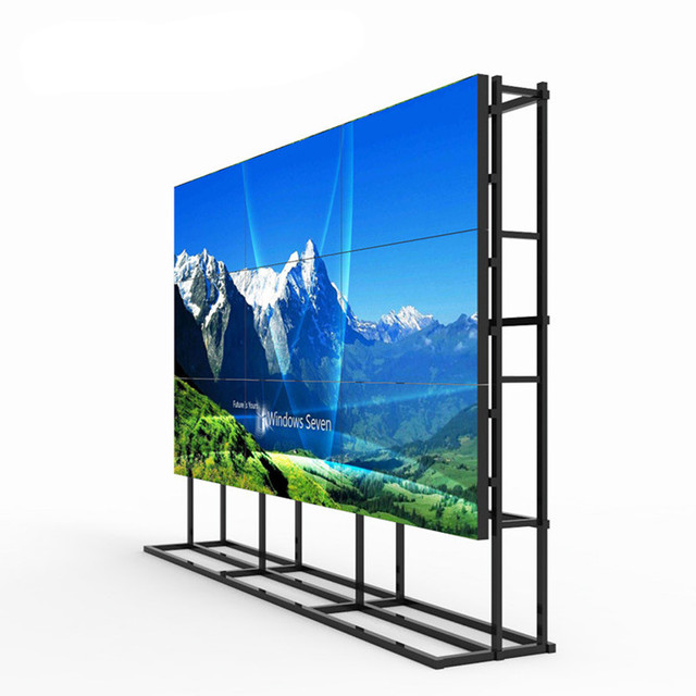4k TV Wall 55inch Ultra Narrow Bezel Splicing Screen Digital Signage Advertising Player Display Floor Stand Lcd Video Wall