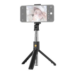 <span class=keywords><strong>K07</strong></span> Perche à <span class=keywords><strong>Selfie</strong></span> Réglable avec Trépied et Déclencheur Automatique pour Téléphone Portable (Noir) - Product Image 2