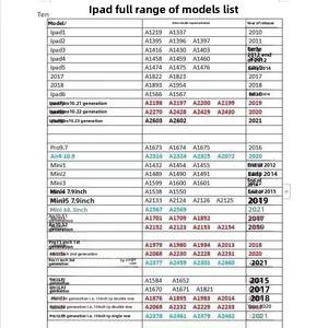 Compatible con <span class=keywords><strong>iPad</strong></span> Pro de 11 pulgadas, 9.7 pulgadas, <span class=keywords><strong>Mini</strong></span> 4-6, Air 2, 10.5 pulgadas, 12.9 pulgadas con cubierta adhesiva - Product Image 3