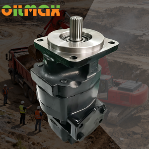 Pompe à double engrenage P350 17T 257955A1, pompe hydraulique pour machines de construction - Product Image 1