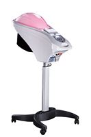 Vaporisateur capillaire professionnel à micro-brume d'ozone O3 avec lumières LED rouges/bleues pour traitement capillaire