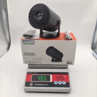 Mini Proyector CRT Portátil 4K, Nativo 1080P, Compatible con 50ANSI, Android 11, Enfoque Automático, WiFi6, LED, Cine en Casa, Películas al Aire Libre