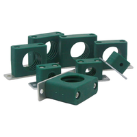 Kit de serre-tuyaux industriels légers en polypropylène à base longue pour 3/8 pouce