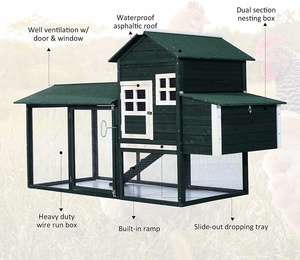 Meilleure vente, cages pour animaux d'intérieur et d'extérieur, poulailler pour animaux de compagnie - Product Image 6