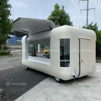 Camion de restauration à bas prix, remorque alimentaire personnalisée avec équipement de cuisine complet, chariot à crème glacée, cuisine extérieure à vendre