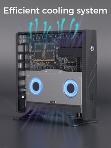 Mini PC de jeu Intel Core 13e génération I9 13900H RTX4060 8G DDR5 PCIE4.0 Win11 <span class=keywords><strong>Pro</strong></span> <span class=keywords><strong>AX</strong></span> WIFI BT5.2 Refroidissement par ventilateur HD2.0 4K Ordinateur de bureau - Product Image 2