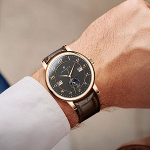 Reloj PONIGER para hombre, nuevo reloj mecánico automático de marca superior, reloj de moda de lujo, reloj multifunción resistente al agua de acero inoxidable para hombre - Product Image 5