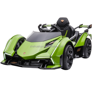 Voiture électrique pour enfants <span class=keywords><strong>Lamborghini</strong></span> V12 sous licence 2021, nouvelle voiture jouet, 12v - Product Image 5