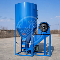 Nouvelle machine à mélanger et broyer les aliments 150-2000 kg/h pour la transformation des aliments pour volailles et bétail, monophasée/triphasée avec moteur en cuivre pur