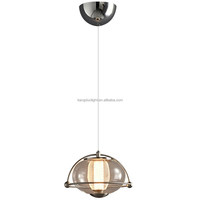 Lampe suspendue moderne minimaliste de style Bauhaus en fer, taille moyenne, pour chambre et entrée
