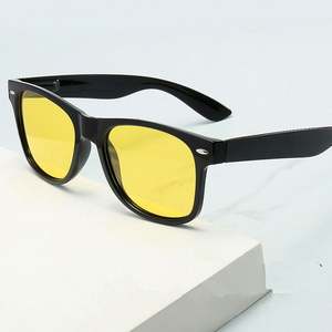 Gafas de Sol Polarizadas con Lentes Amarillas para Conducir de Noche, Protección UV400, Montura Cuadrada, Gafas de Visión Nocturna para Hombre y Mujer, Venta al Por Mayor - Product Image 2