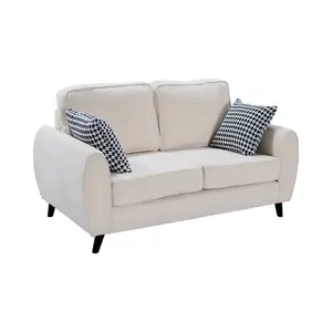 Hendry Modern Liggend Zitkamermeubilair Tweezits Stof Love Seat Woonkamer Banken