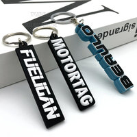 Porte-clés Anime & Business personnalisés en caoutchouc PVC souple avec porte-clés avec logo de marque personnalisé
