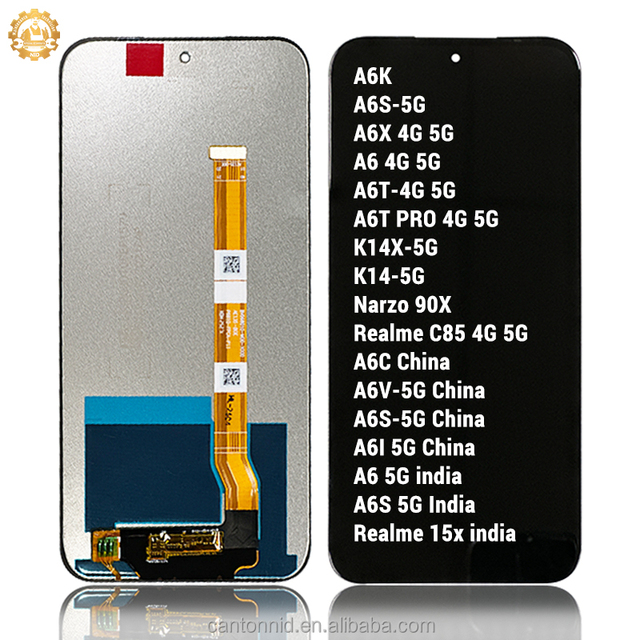 Universal Lcd Display for OPPO A6K A6S-5G A6X 4G 5G A6 4G 5G A6T-4G 5G A6T PRO 4G 5G K14X-5G K14-5G Narzo 90X Realme C85 4G 5G