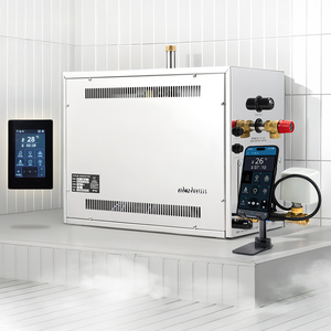 Atcsteam Zelfdrainerende WiFi APP-gestuurde 12kW stoomgenerator voor stoomsauna's - Product Image 1