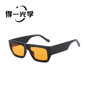Square Sunglasses Black PC Frame UV400 Women Fashion <b>Eyewear</b> - Product Image 2