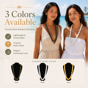 Collar <span class=keywords><strong>Puka</strong></span> al por Mayor, Collar Hawaiano Hecho a Mano con Conchas Marinas, Estilo Veraniego para Mujer - Product Image 1