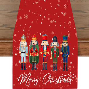 हॉलिडे वर्ग क्रिसमस प्लेसमेट्स मुद्रित टेबल कवर फेस्टिवल टेबल रनर रसोई टेबलक्लोथ फैक्ट्री थोक - Product Image 5