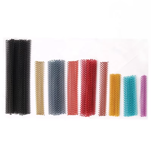 Металлическая сетчатая занавеска, алюминиевая цепная занавеска, тканая металлическая ткань - Product Image 6