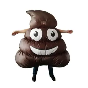 Hot adult halloween carnival party cosplay inflatable poop costume party inflatables