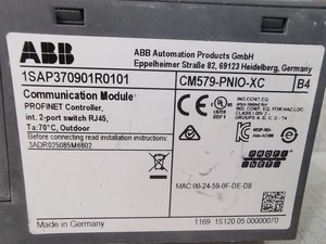 Module de communication CM579-PNIOXC B4 1SAP370901R0101 Module PLC - Product Image 1