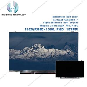 หน้าจอแล็ปท็อปทดแทน Auo FHD 14 นิ้ว แบบบาง EDP 30 พิน TFT LCD พร้อมขายึด ใหม่ สำหรับโน้ตบุ๊ก 60Hz จอคู่ - Product Image 3
