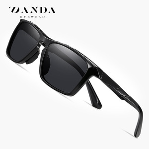 Lunettes de soleil polarisées DANDA TR7515, rectangulaires, monture intégrale, UV400, pour hommes, sport, extérieur - Product Image 1