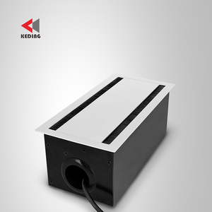 Đôi lật bật lên song phương mở mềm Đóng Hộp ổ cắm cáp vượt qua hộp trung tâm ổ cắm quản lý cáp hội nghị bảng khay Cáp - Product Image 3