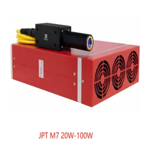 Source laser à fibre JPT Mopa M7 20w-100w pour la découpe de tôle, le traçage de soudage, le dépoussiérage au laser de perçage Traitement de surface