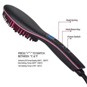<span class=keywords><strong>Brosse</strong></span> <span class=keywords><strong>chauffante</strong></span> électrique WAIKIL, lisseur chaud, peigne à boucler, <span class=keywords><strong>brosse</strong></span> démêlante pour <span class=keywords><strong>cheveux</strong></span> secs et humides, <span class=keywords><strong>brosse</strong></span> à <span class=keywords><strong>cheveux</strong></span> en céramique pour la maison et le salon - Product Image 3